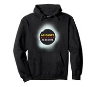 Alicante, España Eclipse Solar Total 2026 Sudadera con Capucha