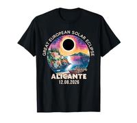Alicante, España Gran Eclipse Solar Europeo 2026 Camiseta