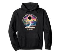 Alicante, España Gran Eclipse Solar Europeo 2026 Sudadera con Capucha