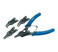 Alicate con bocas intercambiables para circlips draper para moto repuestos