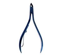 ALICATE CORTA CUTICULAS 10CM. AZUL TITANIO