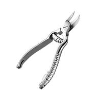 Alicate Cortauñas Acero Inoxidable Profesional, Precisión Alicates Para Uñas Encarnadas Gruesas Para Hongos, Corta Uñas Cuticulas Grande, Pedicura y Manicura, Acero Inoxidable, Plata