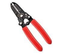 Alicate Crimpador,Pinza Multifuncional para Cortar Pelar y Crimpar Cables Eléctricos | Herramienta Manual Multifuncional para Corte, Sujeción y Crimpado con Mecanismo de Bloqueo de Seguridad para Proy