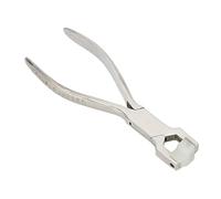 Alicate de doblado de acero inoxidable, alicate profesional para pulseras con orejas para reparación de relojes, herramienta de doblado de alambre para la fabricación de joyas y tr