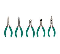 Alicate de precisión Velleman VTSETN Verde Set 5 piezas ergonómico profesional