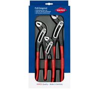 Alicate Knipex Alligator Set Rojo Juego de 3 piezas 170 mm x 40 mm x 370 mm