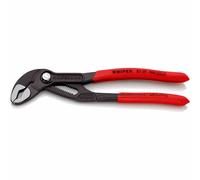 KNIPEX Cobra Tenaza de agarre pico loro con cartulinas autoservicio Mangos plasticos por inmersión antideslizantes 180, 87 01 180 SB