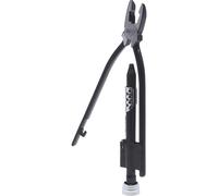 Alicate trenzador de alambre KS Tools, dentado