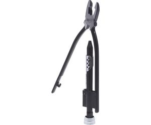 Alicate trenzador de alambre KS Tools, dentado