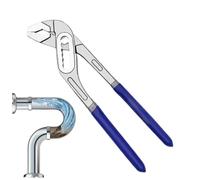 Alicates ajustables para tubos y tuercas - Pinza de ajuste rápido | Pinza ajustable con autobloqueo para tubos y pernos | Pinzas de junta deslizante, pinzas de puntas largas