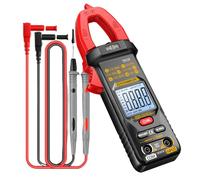 Alicates Amperimétricos | Probador de intensidad de 4000 puntos automático | Multímetro Digital Inteligente para Electricistas Voltaje DC AC | Uso Eléctrico Automotriz Hogar Industrial Garaje