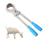 Alicates castradores de Ganado sin Sangre para toros y ovejas, de Acero Inoxidable, Herramienta para castrar Animales de Granja, Ganado Vacuno, ovejas, Caballos y Cabras(Sheep)