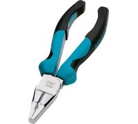 Alicates combinados HAZET 1850-22 I Filos de corte endurecidos por inducción (dureza: 60 HRC) I Mango ergonómico de 2 componentes I Para cortar materiales con precisión