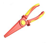 Alicates cortadores de alambre aislados, 1 paquete, alicates de electricista de 1000 V con asas ergonómicas antideslizantes, retardantes de llama y resistentes al frío, para trabajos eléctricos