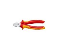 Alicates cortadores laterales cromados VDE 1000V largo 70 26 160