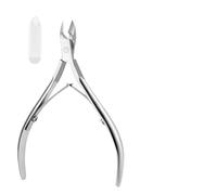 Alicates cortaúñas de acero inoxidable, plateados, 10,2 x 7 cm