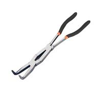 Alicates de acero de mango largo, diseño de doble junta, herramienta ergonómica de reparación manual, fácil de usar para un fácil acceso en espacios reducidos, alicates de agarre aislados