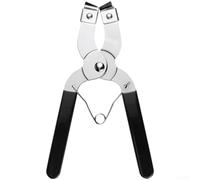 Alicates de acero inoxidable para anillo de pistón para reparación de automóviles, mantenimiento del motor con mango cómodo, diseño de mandíbula bidireccional, fuerte para construcción de acero A3
