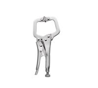 Alicates de agarre de abrazadera C de bloqueo, 1 pieza de 5 pulgadas, mini abrazadera C de soldadura, alicates ClipFix Alicates Pinza Pinza Tenon Locator Pad Work Alloy Steel Hand Tool Grip Vise