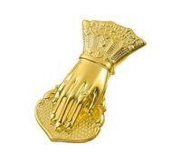 Alicates de agenda vintage - Pinzas de encuadernación vintage para agenda, soporte de cuaderno en forma de mano de dama | Alicates de documento vintage, marcador 3D, pinza de periódico no deseado