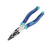 Alicates de alambre multifuncionales + agarre ergonómico + corte de crimpado para pelar cables + alicates para trabajos eléctricos y uso doméstico para trabajos eléctricos