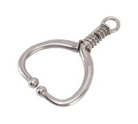 Alicates de anillo de nariz de ganado: diseño de mandíbula esférica para manejo seguro de ganado, herramienta duradera de acero inoxidable para uso de la granja y el hogar (type 2)