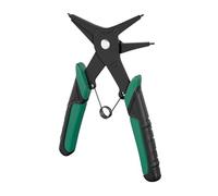 Alicates de anillos a presión precisos para reparación de electrónica, durabilidad, diseño de construcción de acero al carbono para mantenimiento industrial de bicicletas, alicates internos externos