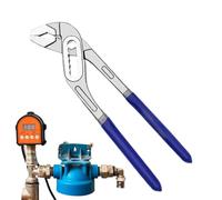 Alicates de bloqueo de abrazadera variable, punta de aguja extendida, cortador angular, articulación deslizante, mango de canal, característica del instrumento, fabricación robusta de acero al carbono