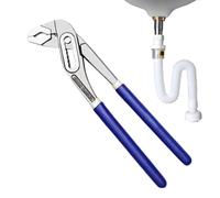 Alicates de bloqueo de abrazadera variable, punta de aguja extendida, cortador angular, articulación deslizante, mango de canal, característica del instrumento, fabricación robusta de acero al carbono