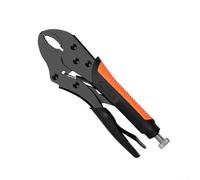 Alicates de bloqueo multifunción industriales diseñados para un agarre seguro en tubos redondos/rectos con fuerte fuerza de sujeción para carpintería y trabajo mecánico (cabeza redonda de 7 pulgadas)