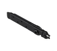 Alicates de cadena de bicicleta MTB Quick Link Tool Removedor de aleación de aluminio instalador para cadenas de 8, 9, 10 velocidades, negro, rojo, compacto, 115 mm (negro)