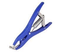 Alicates de Castración con 100 Piezas de Anillos Castradores Rojos, Kit de Abrazadera de Acoplamiento de