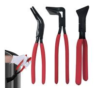 Alicates de chapa, alicates de 3 piezas y de dobladillo para trabajos pesados en chapa, alicates de pliegue ergonómicos de chapa | para reparación de muebles y techo