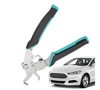 Alicates de clip para automóvil: extractor de sujetadores de paneles multifuncionales, 1 palanca para quitar molduras de carrocería, mordaza de acero con resorte con agarre cómodo, herramienta de mant