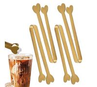 Alicates De Cocina De Acero Inoxidable - Alimentos Para Hielo Y Alimentos | Pinzas De Sartén Antideslizante Y Fácil De Tomar En La Mano | Para Dulces, Rebanadas De Limón, Jaleas, Galletas, Fro