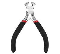 Alicates de corte de extremo, prácticos alicates de carpintero de 4.5 pulgadas, alicates pequeños, extractor de clavos, pinzas de extremo para hacer joyas