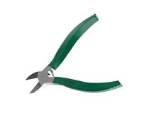 Alicates de corte diagonal reforzados de acero inoxidable de alta calidad, diseño de alta dureza, herramienta de corte de acción de resorte, cortador lateral industrial