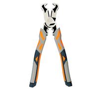 Alicates de corte final, alicates para extractor de uñas, alicates de corte de 8 pulgadas, herramienta de tracción de alambre multifuncional, acero al carbono, mango cómodo, tiras de carpintero para