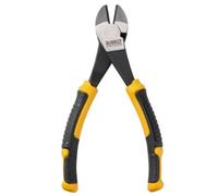 Dewalt Alicates de corte diagonal de 160 mm, hechos de acero al cromo vanadio para un rendimiento duradero y durabilidad.