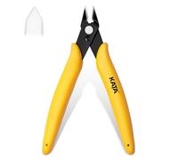 Alicates de Corte Mini Alicates Precision Diagonal Cortador Lateral con Mango de Goma Antideslizante para Reparación de la Industria Electrónica, Procesamiento de Joyas, Fabricación de Modelos