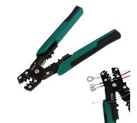 Alicates de Crimpado,Crimpadora Terminales,Crimpadora 3 en 1,Herramientas de Crimpado,Crimpadora Alicates de Terminales,Engarzadora de Terminales,Para pelar cables,Mantener a los electricistas