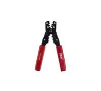 Alicates de crimpado de terminales rojos de 18 cm, for cables AWG 14-28, herramientas manuales for cortar cables, abrazaderas, multiherramientas for joyería y pesca.(YTH-202B)