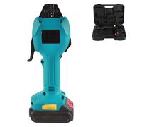 Alicates de crimpado eléctricos, herramienta de crimpado de terminales de batería recargable con 6 matrices, crimpadora portátil con cargador
