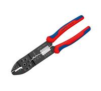 Alicates De Crimpado Knipex 240Mm Capacidad 0.5-6.0Mm² Awg 20-10 Kpx9732240Sb