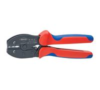 Alicates de crimpado KNIPEX Tools, 3 posiciones, contacto multicomponente 975237