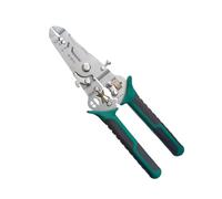 Alicates de crimpado para electricista con pelacables y cortador de cables para redes de 10 a 22 AWG, tareas de cableado industrial, crimpadoras de cables eléctricas