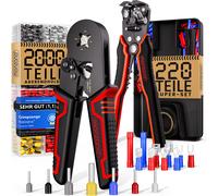 Alicates de crimpar cuadrados + pelacables