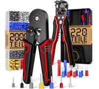 Alicates de crimpar hexagonales + pelacables