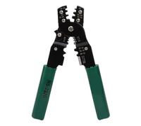 Alicates de crimpeado HS-202D for pelar cables, crimpar terminales de latón estañado, anillo RNB, B, horquilla, kit de conector de cable Para electricistas y mecánicos(HS-202D)