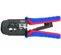 Alicates de crimpeado KNIPEX para conectores Western, 190 mm 975110